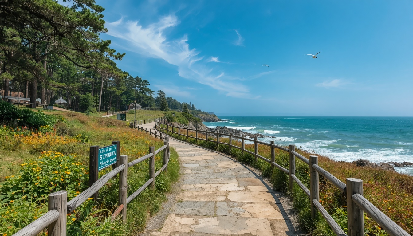 Coastal Explorer Plan shoreline trail by Sparkclearingux